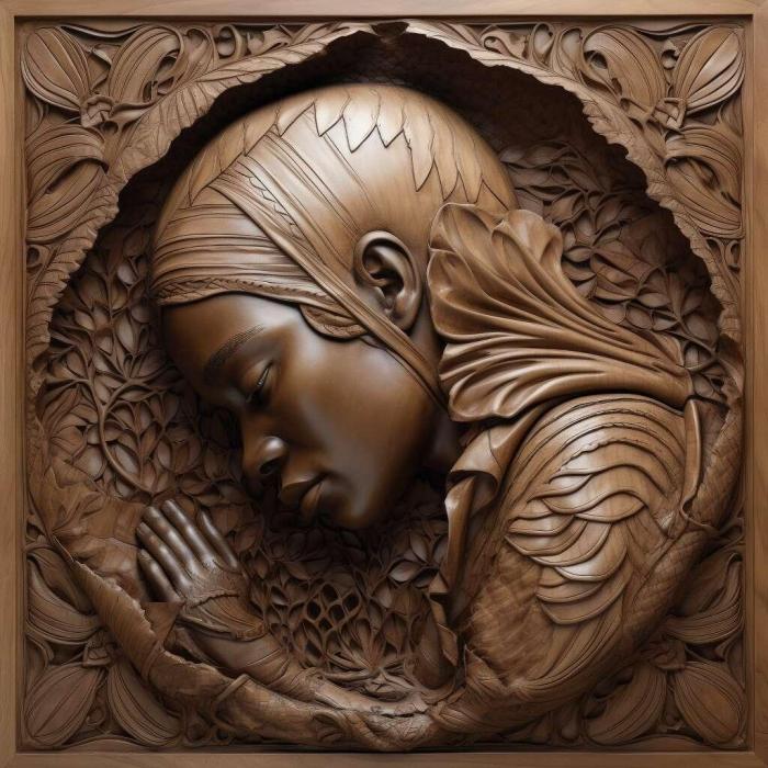 نموذج ثلاثي الأبعاد لآلة CNC 3D Art 